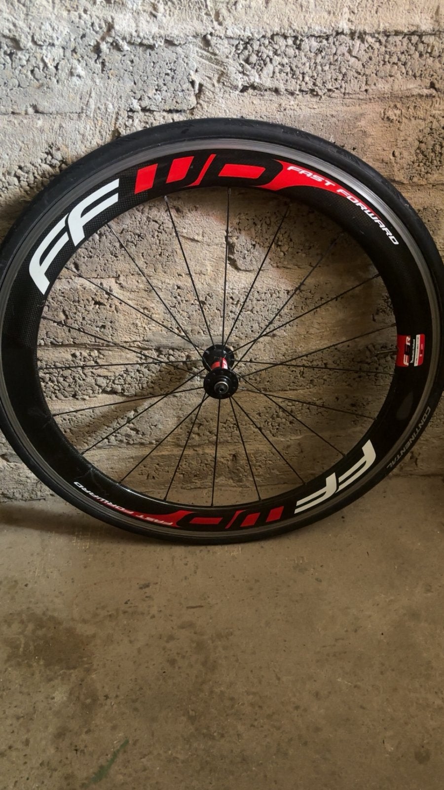 4 Racefiets wielen. (Fast Forward, Fulcrum, Mavic), Fietsen en Brommers, Fietsonderdelen, Wiel, Racefiets, Ophalen