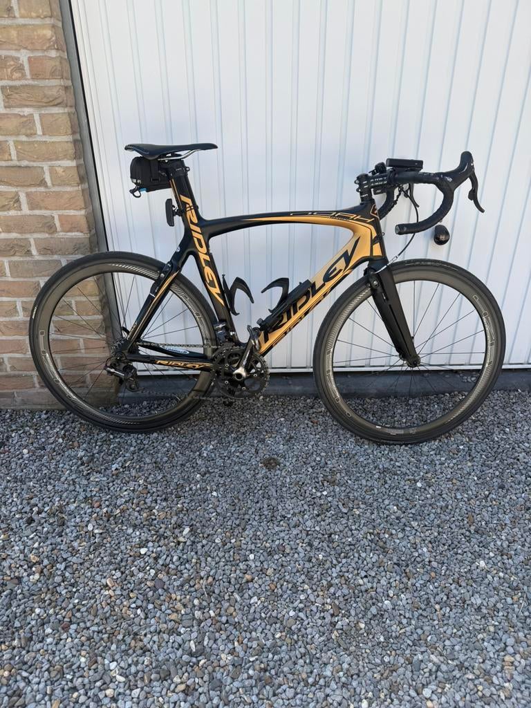 Ridley noah M racefiets. Elektrisch schzkel, Ophalen, Zo goed als nieuw, Carbon