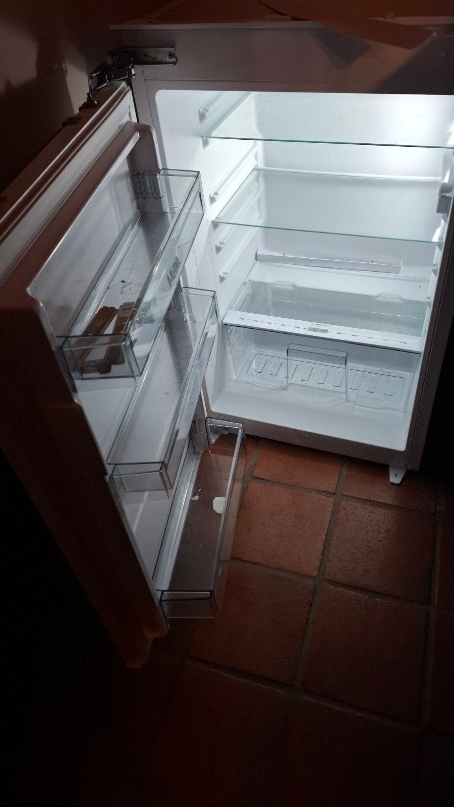 inbouw tafelkoelkast, Elektronische apparatuur, Zonder vriesvak, Zo goed als nieuw, 45 tot 60 cm, Ophalen