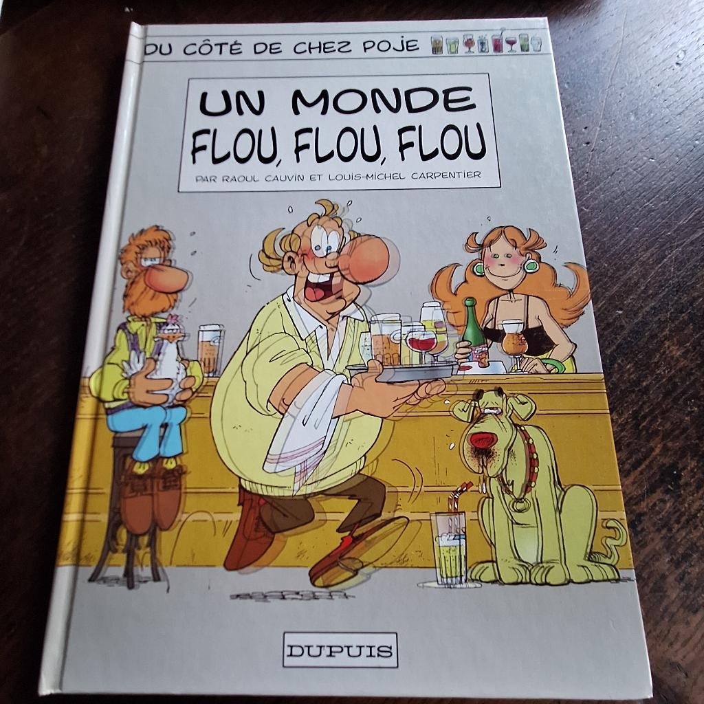 du coté de chez poje un monde flou flou flou carpentier, Livres, BD, Carpentier - Cauvin, Une BD, Utilisé, Envoi
