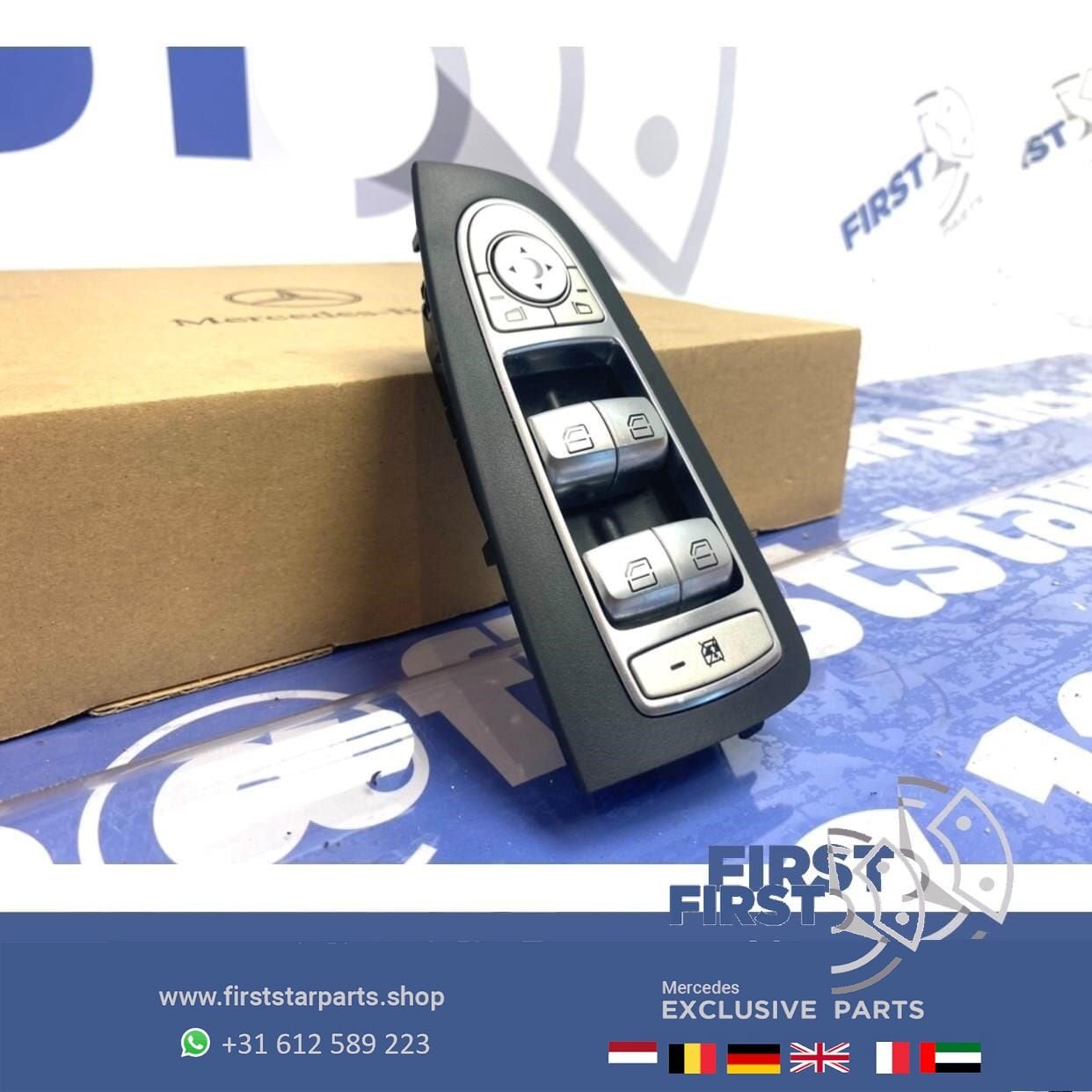 W205 W213 RAAM BEDIENING SCHAKELAAR Mercedes C + E Klasse 20, Utilisé, -, -, Enlèvement ou Envoi