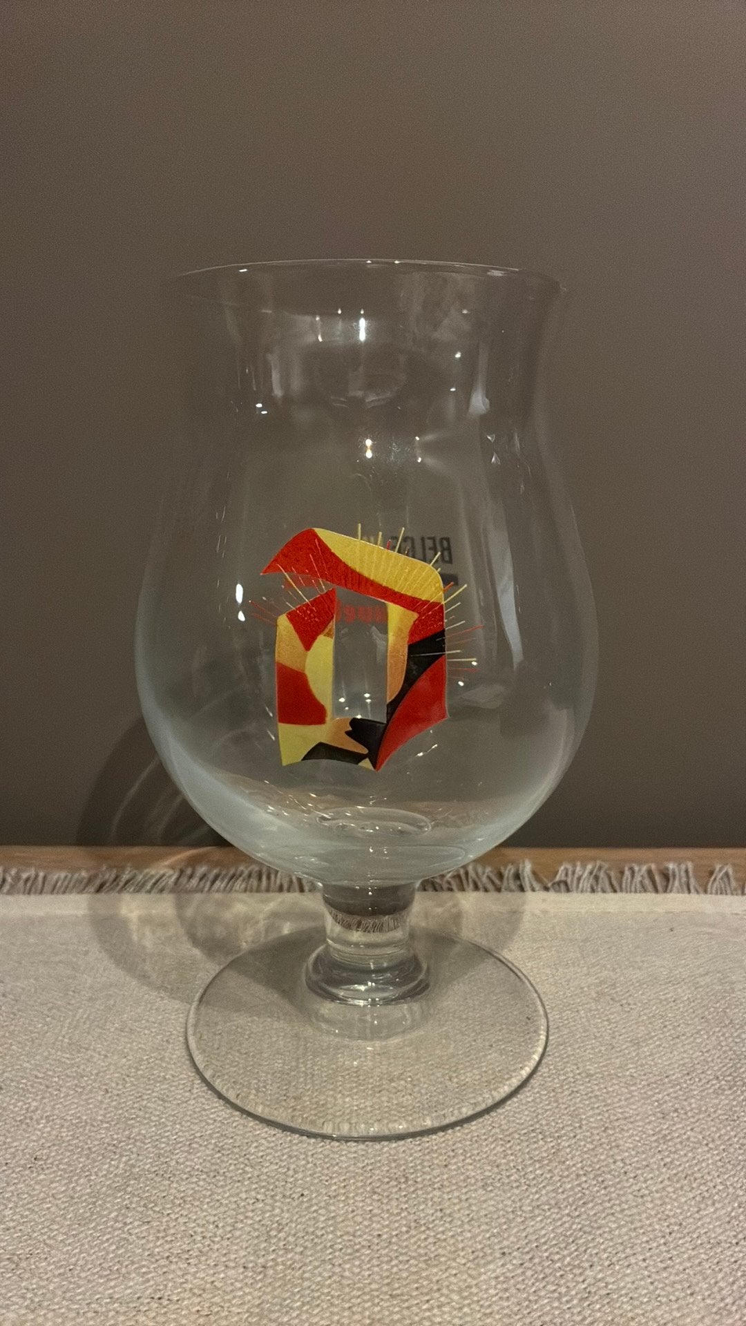 Verre double : belge une fois, Enlèvement ou Envoi, Comme neuf, Verre ou Verres, Duvel