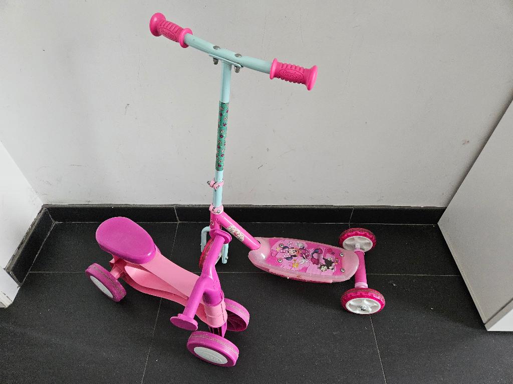 Loopfiets en kinderstep, Ophalen, Gebruikt, Loopfiets