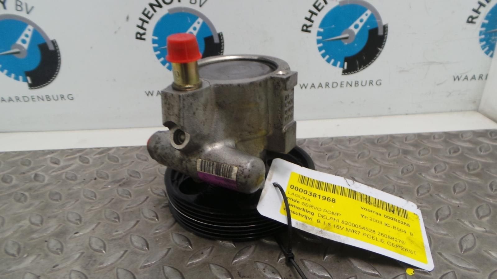 RENAULT LAGUNA STUURPOMP 2003, Ophalen of Verzenden, Gebruikt, ARN erkend