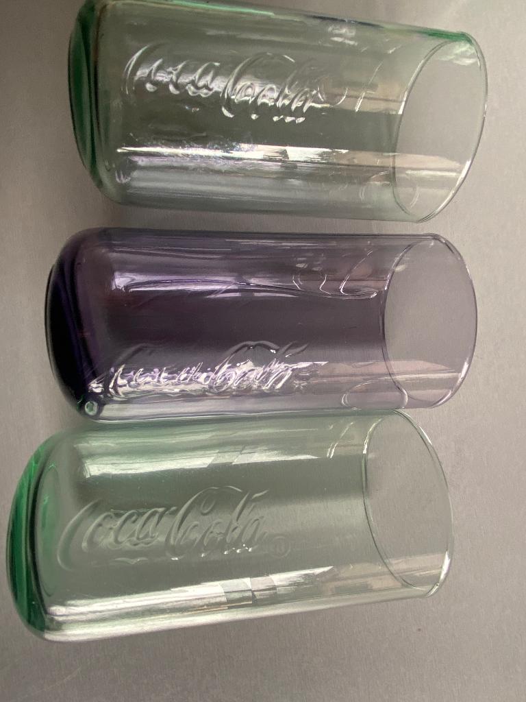 Objets de collection : verres à coca cola, Enlèvement ou Envoi, Utilisé, Verre à soda