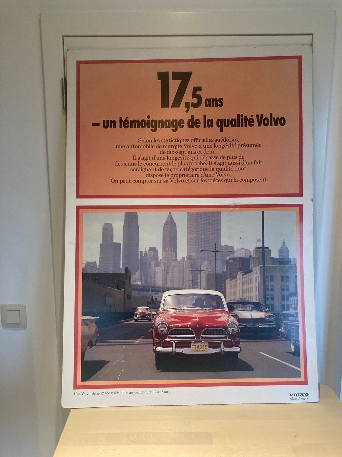 Publicité Volvo Amazon 1979, Particulier, Achat, Volvo