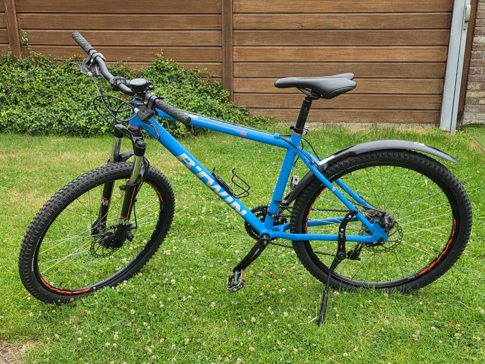 MTB B'TWIN ROCKRIDER 500 26 INCH, Gebruikt, Hardtail, Schijfrem, Ophalen