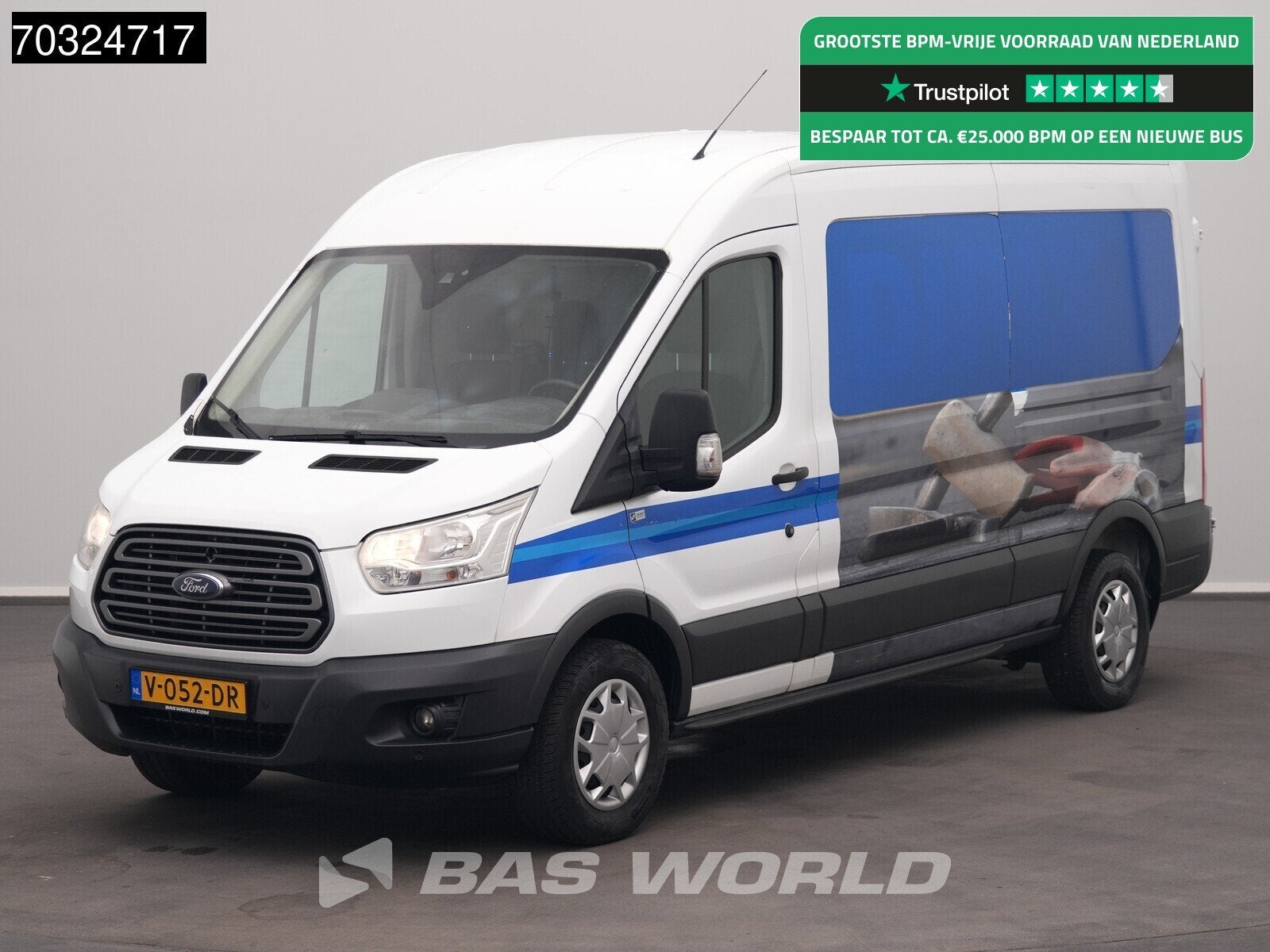 Ford Transit 130pk L3H2 Airco Cruise Parkeersensoren APK 01-, Autos, Camionnettes & Utilitaires, Entreprise, Achat, Air conditionné