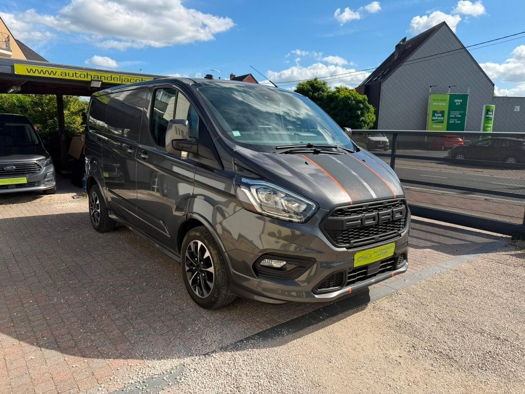 FORD TRANSIT CUSTOM * SPORT * 185PK * L1 * CAMERA *22273+BTW, Auto's, Voorwielaandrijving, Dealer onderhouden, 1995 cc, 2077 kg