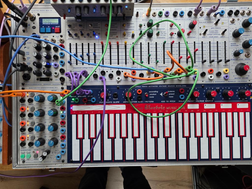 Buchla music easel modern NEW - program card, Enlèvement ou Envoi