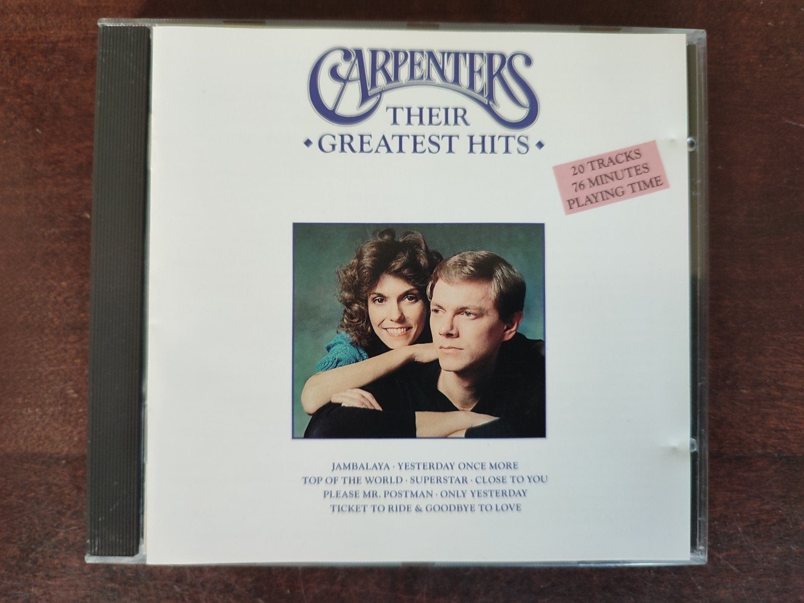 CD : THE CARPENTERS - THEIR GREATEST HITS, Cd's en Dvd's, Ophalen of Verzenden, Zo goed als nieuw