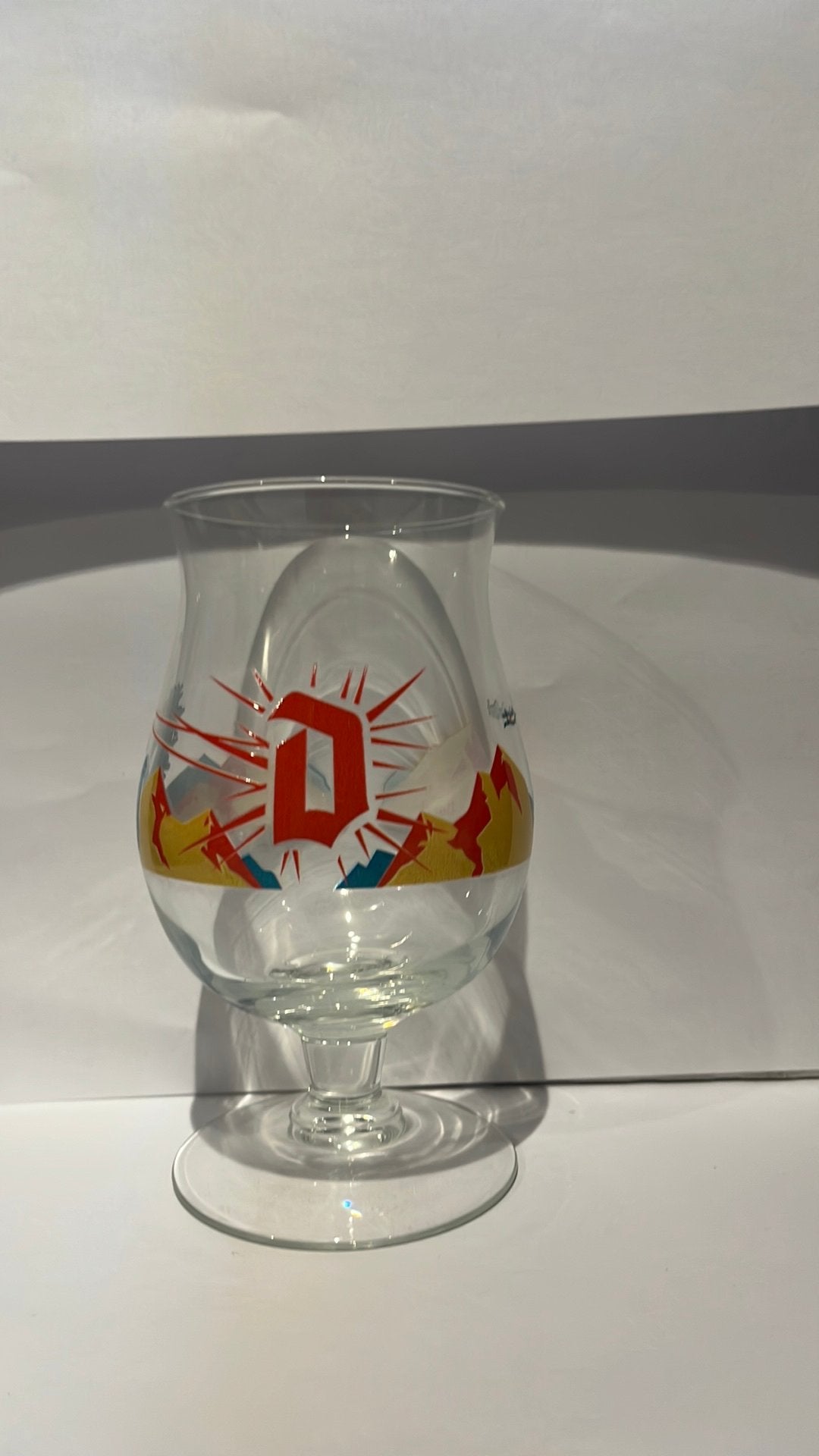Duvel glas denver, Verzamelen, Ophalen of Verzenden, Zo goed als nieuw, Duvel