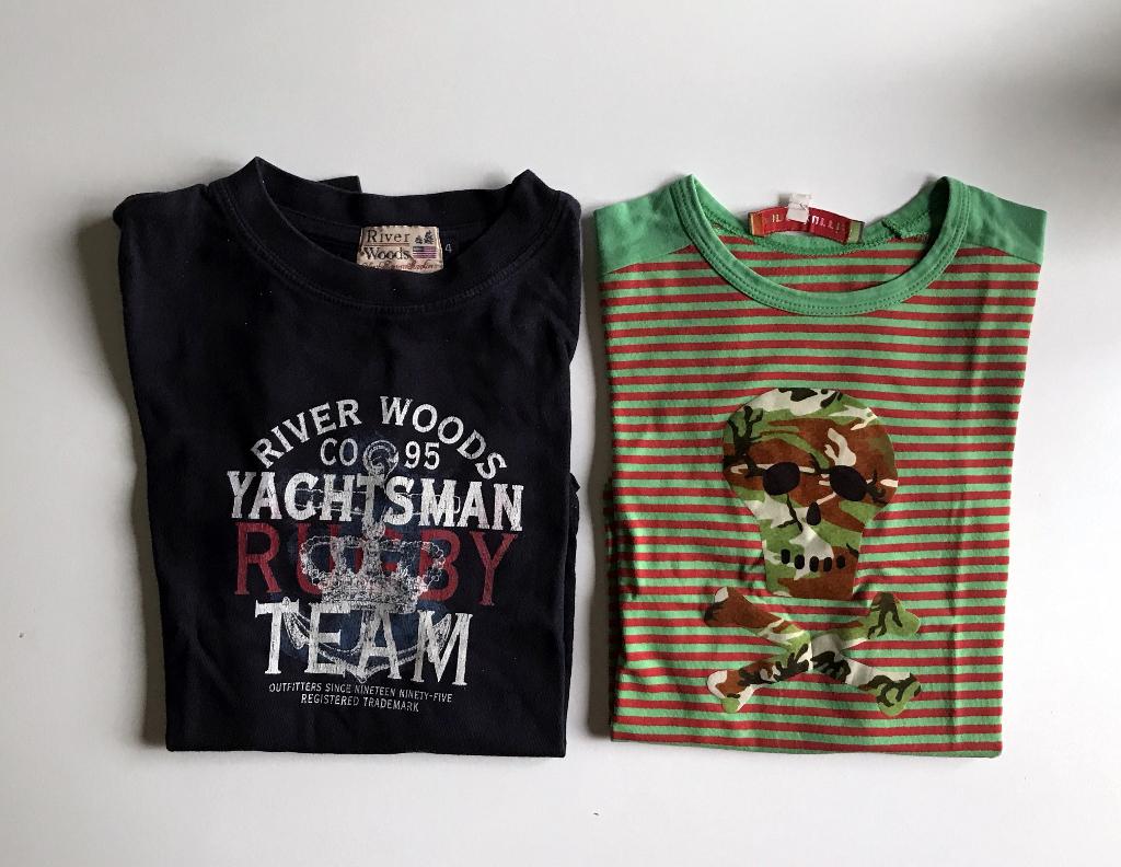 T-SHIRTS - 104 - RIVER WOODS & Anne KURRIS, Kinderen en Baby's, Ophalen of Verzenden, River Woods & Anne Kurris, Jongen, Trui of Vest