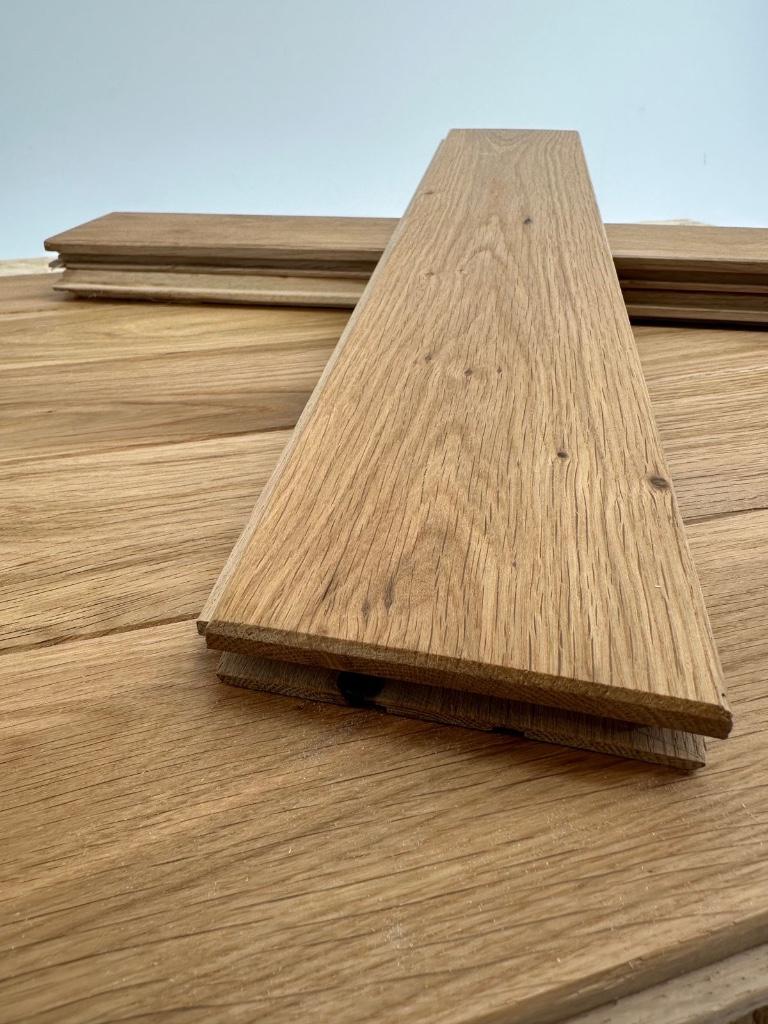 Plancher en chêne massif  à prix direct de notre scierie, Doe-het-zelf en Bouw, Ophalen, Minder dan 25 mm, Eiken, Nieuw