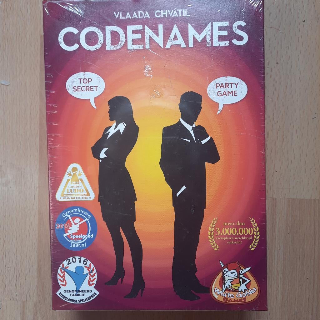 CODENAMES - VLAADA CHVATIL - 2 tot 8 spelers - NIEUW, Hobby en Vrije tijd, Ophalen of Verzenden, Nieuw