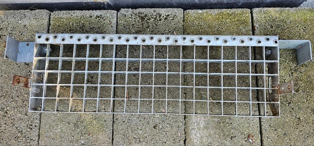 Gegalvaniseerde traptrede, Trap