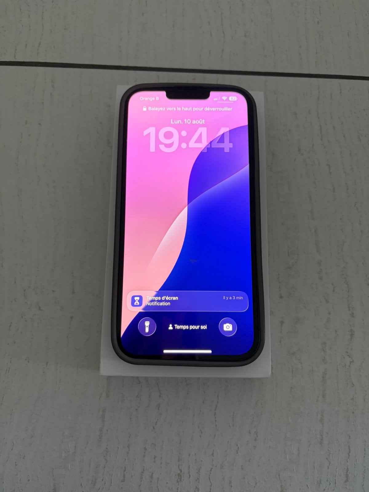 iPhone 14 plus, Enlèvement, Comme neuf, Noir, IPhone 14
