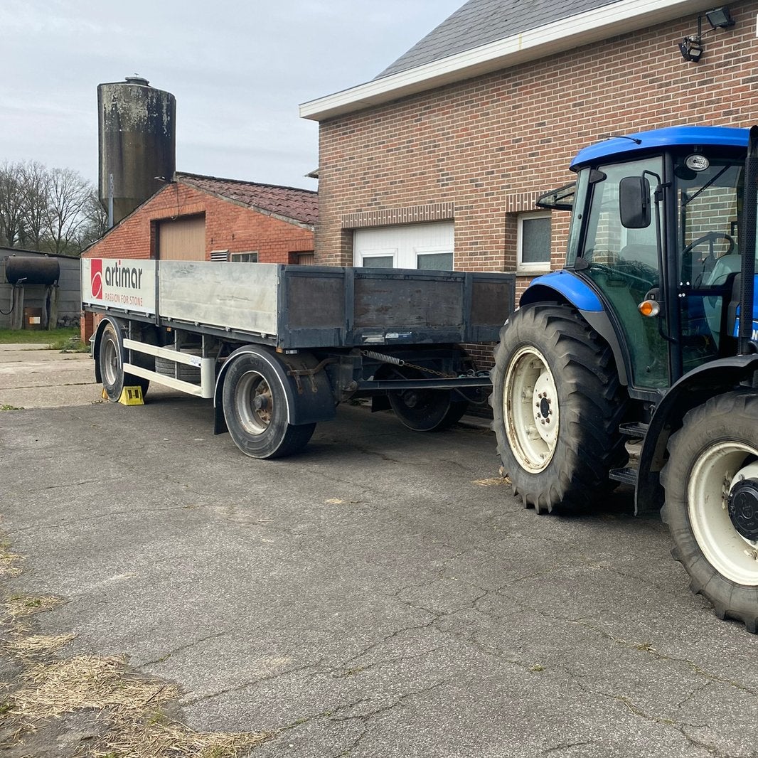 Aanhangwagen 18 ton, Ophalen, Akkerbouw, Transport