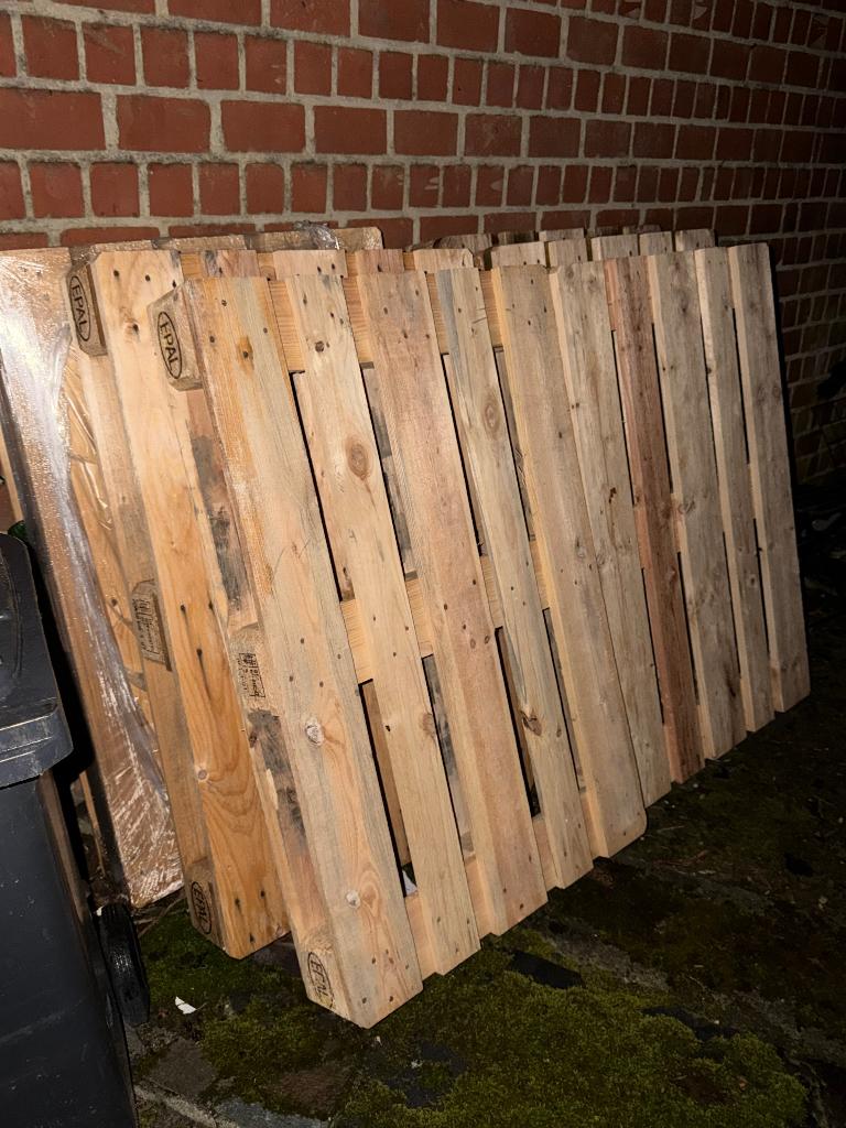 Europallet, Enlèvement, Comme neuf, Moins de 200 cm, Palette