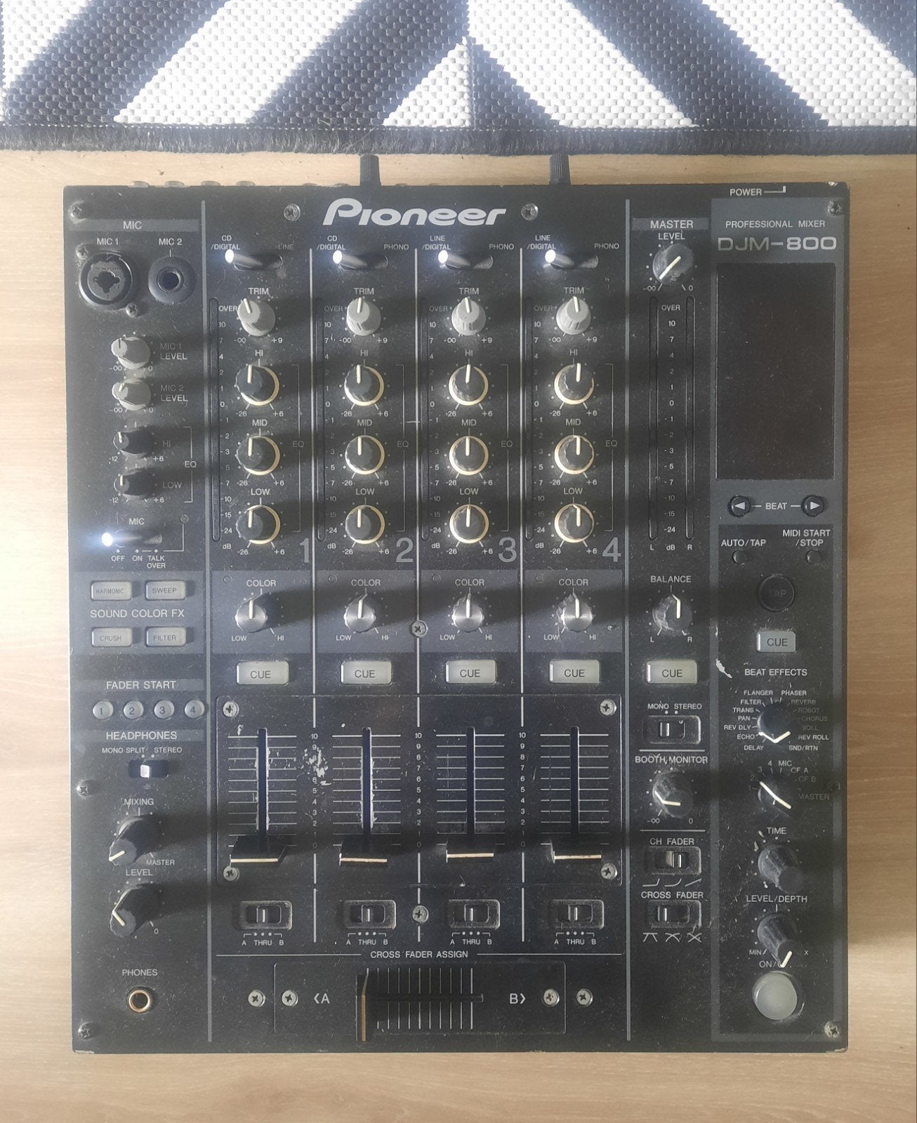 Pioneer DJM-800 Professional DJ Mixer, Musique & Instruments, Enlèvement, Utilisé, DJ-Set, Pioneer