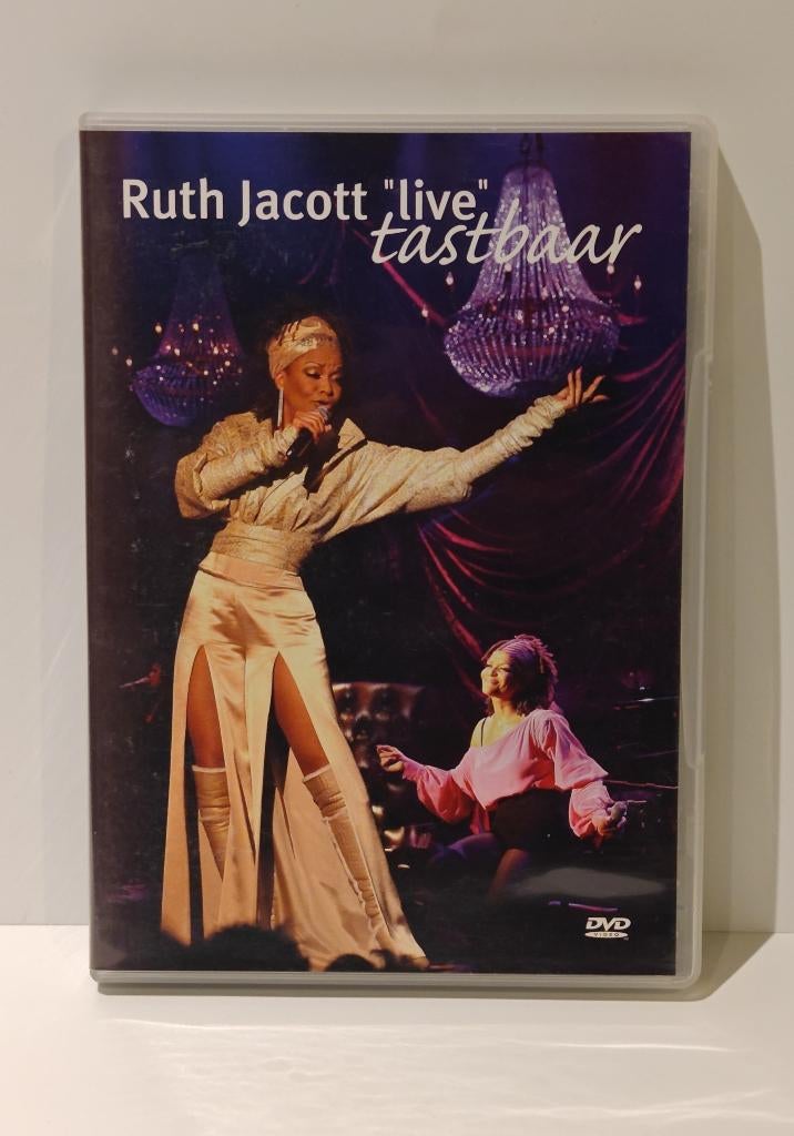 Ruth Jacott Live Tastbaar theatershow soul pop jazz dvd, Cd's en Dvd's, Alle leeftijden, Ophalen of Verzenden, Zo goed als nieuw