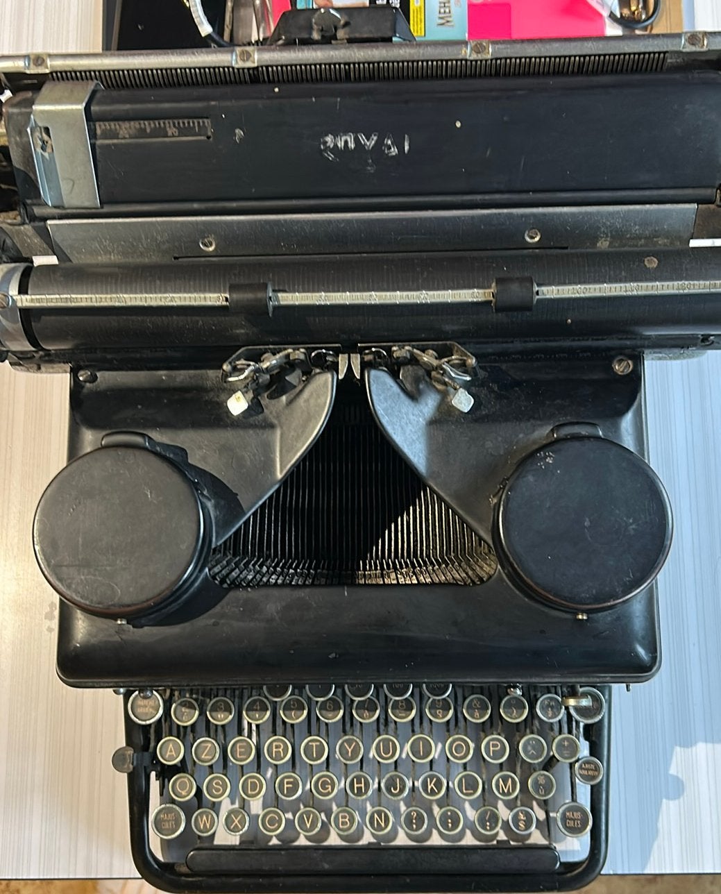 Royal KHM vintage schrijfmachine jaren 30_typemachine, Diversen, Ophalen, Gebruikt