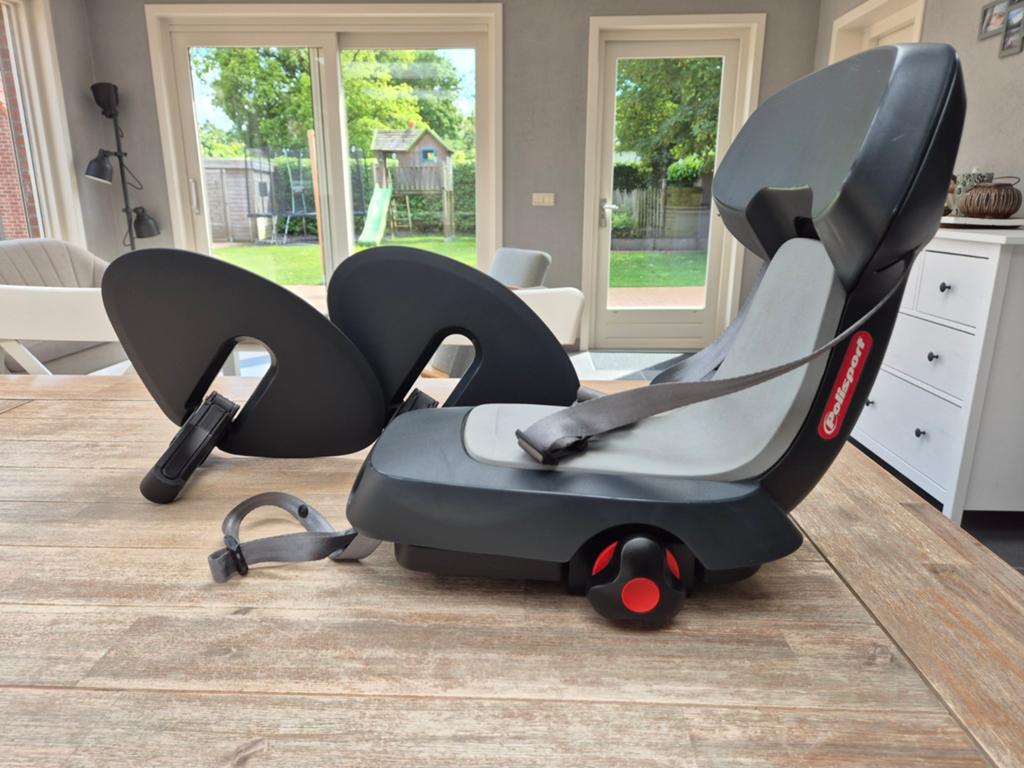 Polisport Guppy junior fietsstoeltje met voetsteunen, Fietsen en Brommers, Fietsaccessoires | Overige Fietsaccessoires, Ophalen
