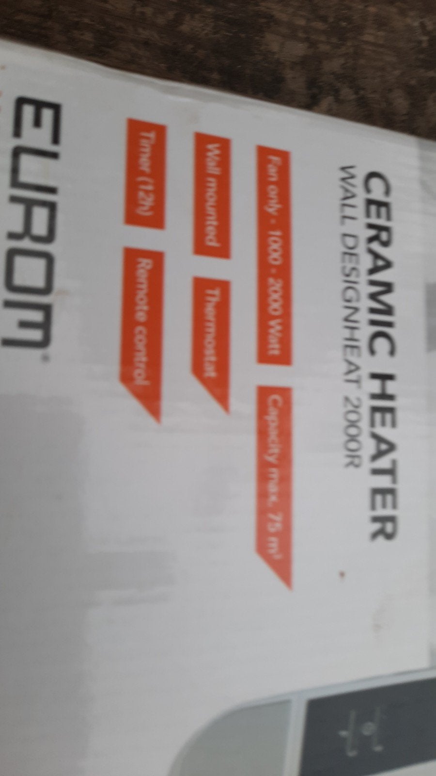 Keramische kachel wall designteam 2000 R, Doe-het-zelf en Bouw, Verwarming en Radiatoren, Ophalen, Kachel