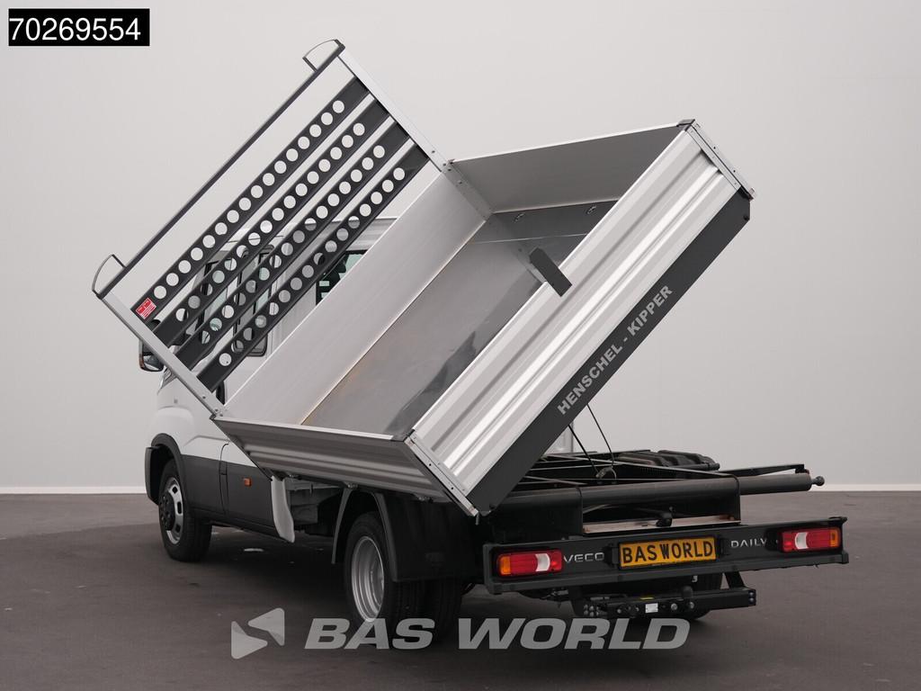 Iveco Daily 35C21 BPM VRIJ! 3 zijdige Kipper Dubbel Cabine 2, Auto's, Bestelwagens en Lichte vracht, Stof, Euro 6, 4 cilinders