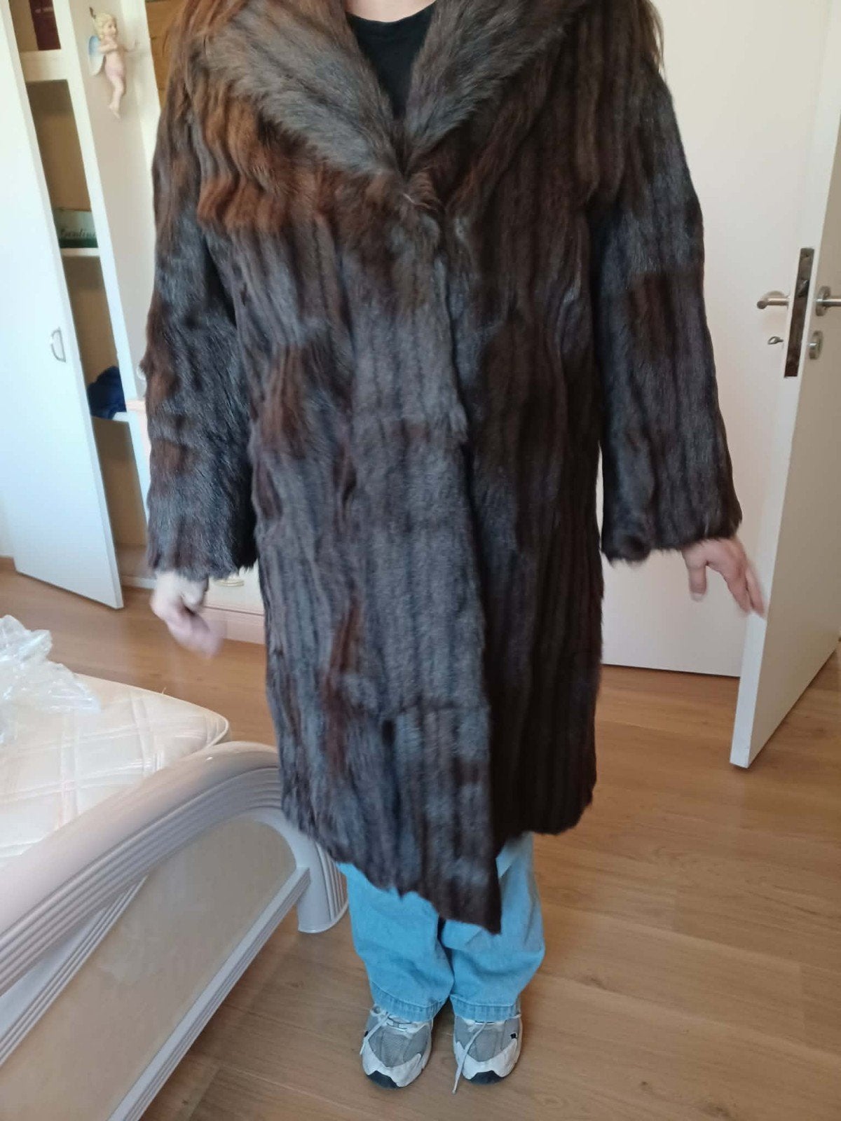 Manteau de fourrure vison, Kleding | Dames, Jassen | Winter, Ophalen