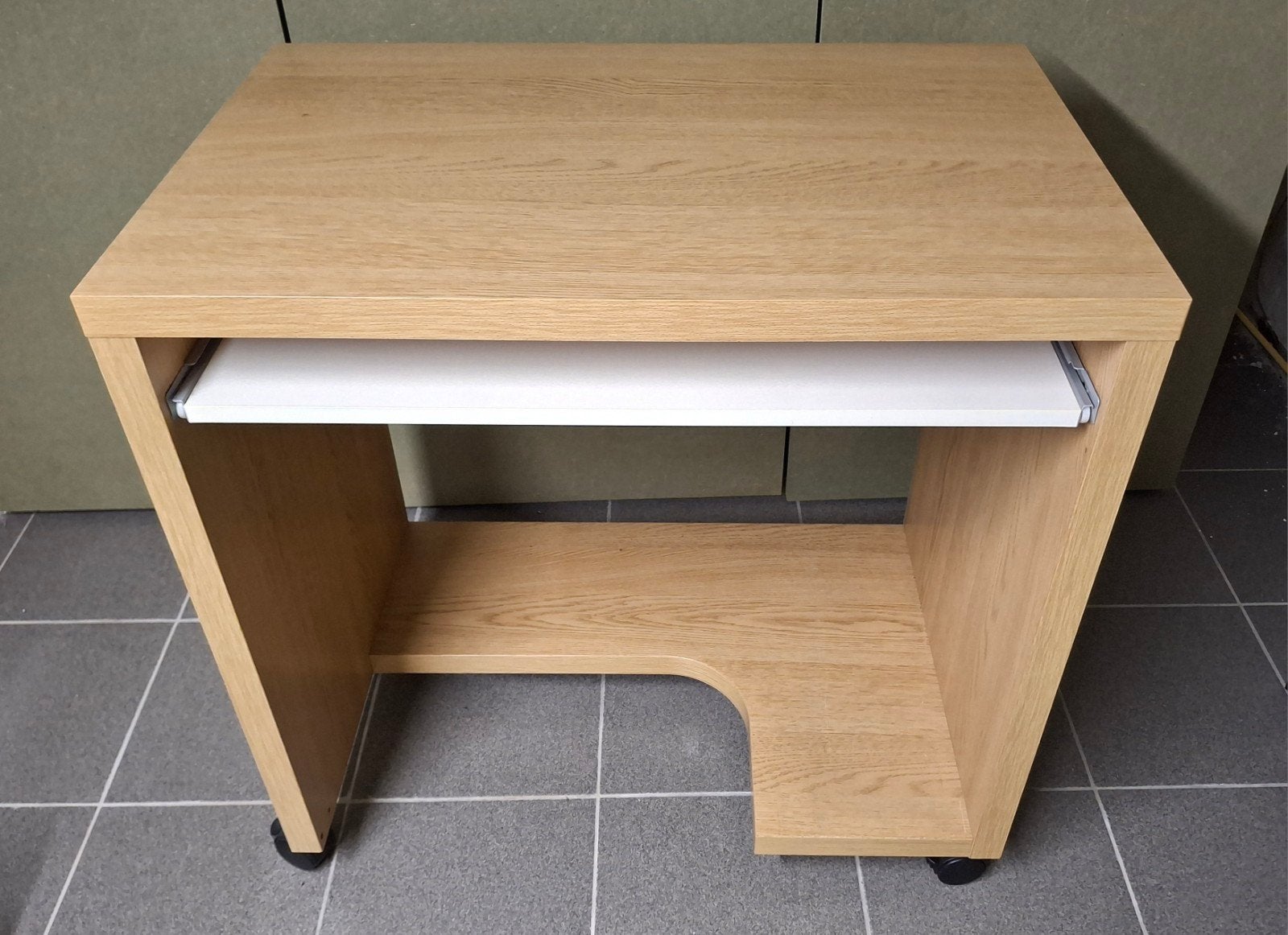Bureau avec étagère coulissante, Enlèvement