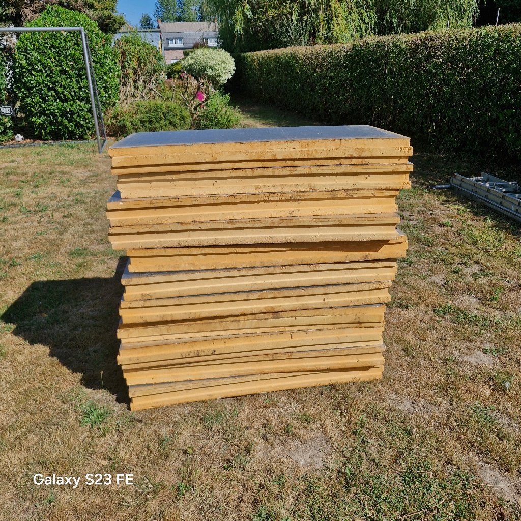 Isolant PIR, Bricolage & Construction, 8 à 12 cm, Enlèvement, Utilisé, Mousse rigide (PIR)