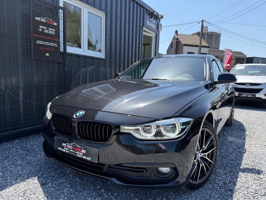 BMW 320 Touring 320 dA/ LED / Cuir / Entretien+Garantie 1 an, Autos, Cuir, Achat, Euro 6, Garantie prolongée