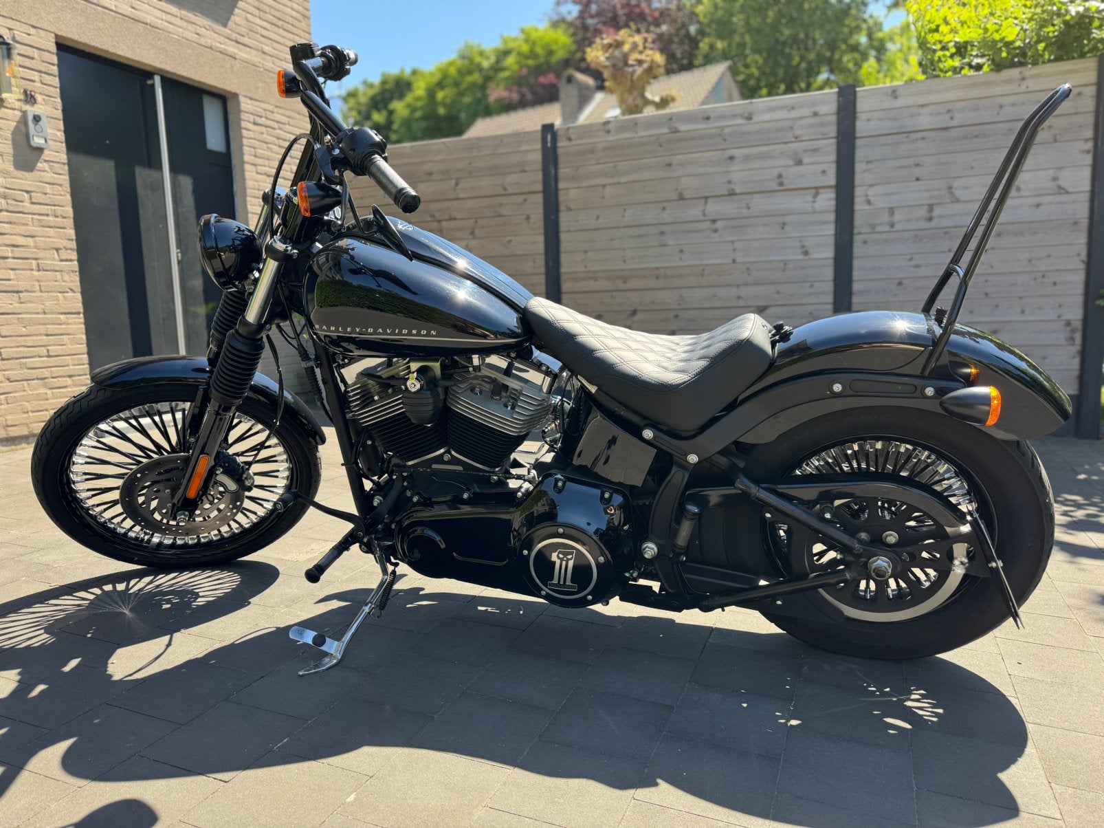 Harley Davidson FXS blackline, Permis Moto A, Occasion, Plus de 35 kW, Chopper