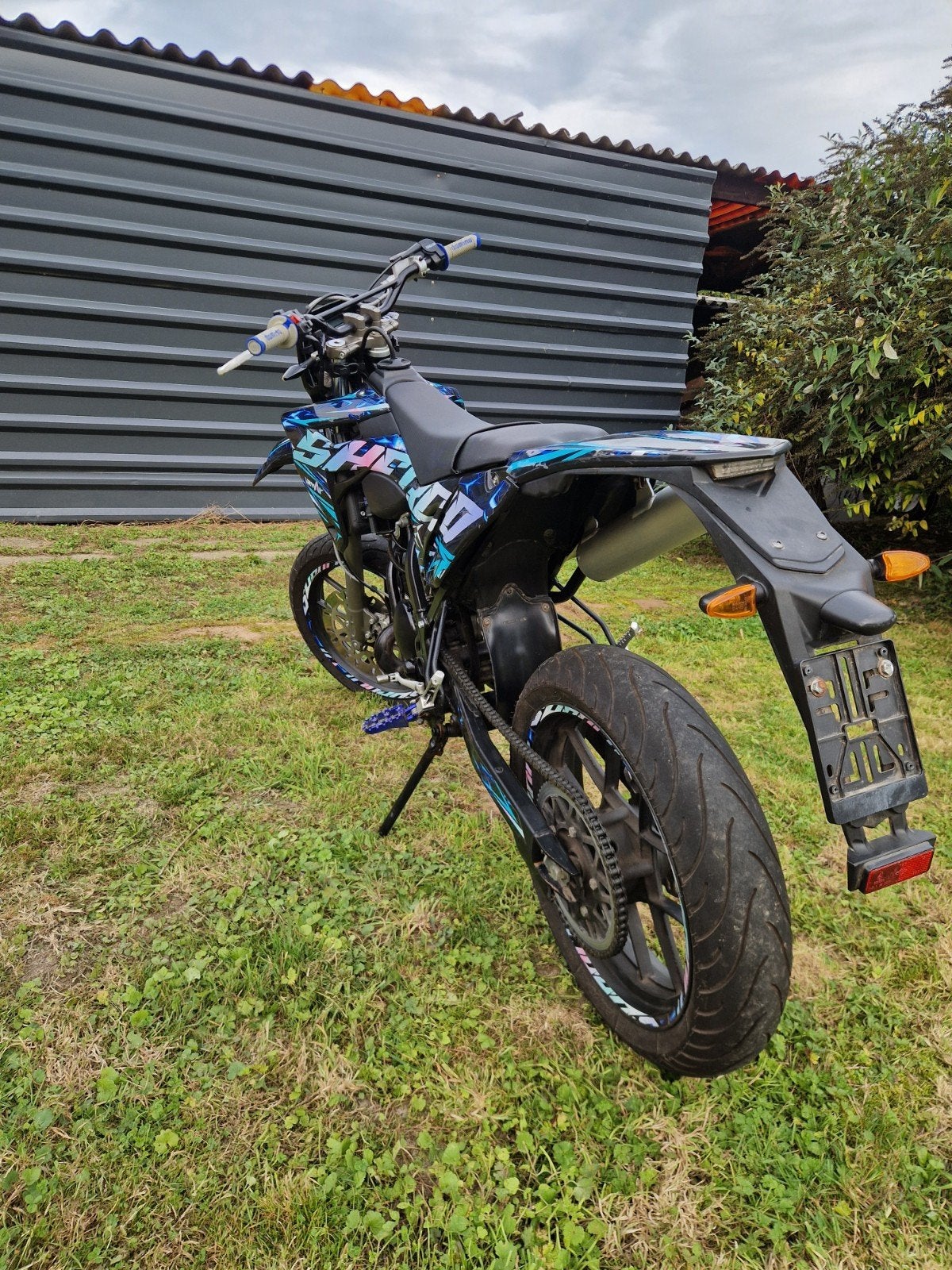 50cc sherco, Fietsen en Brommers, Ophalen, 6 versnellingen, Gebruikt, Klasse B (45 km/u)