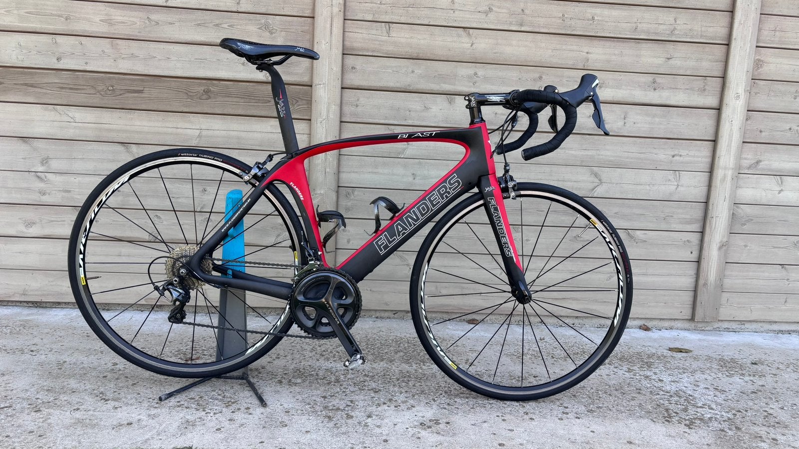 Flanders Blast Carbon – Shimano Ultegra 11-speed – Racefiets, Autres marques, Frein sur jante, Enlèvement, Utilisé