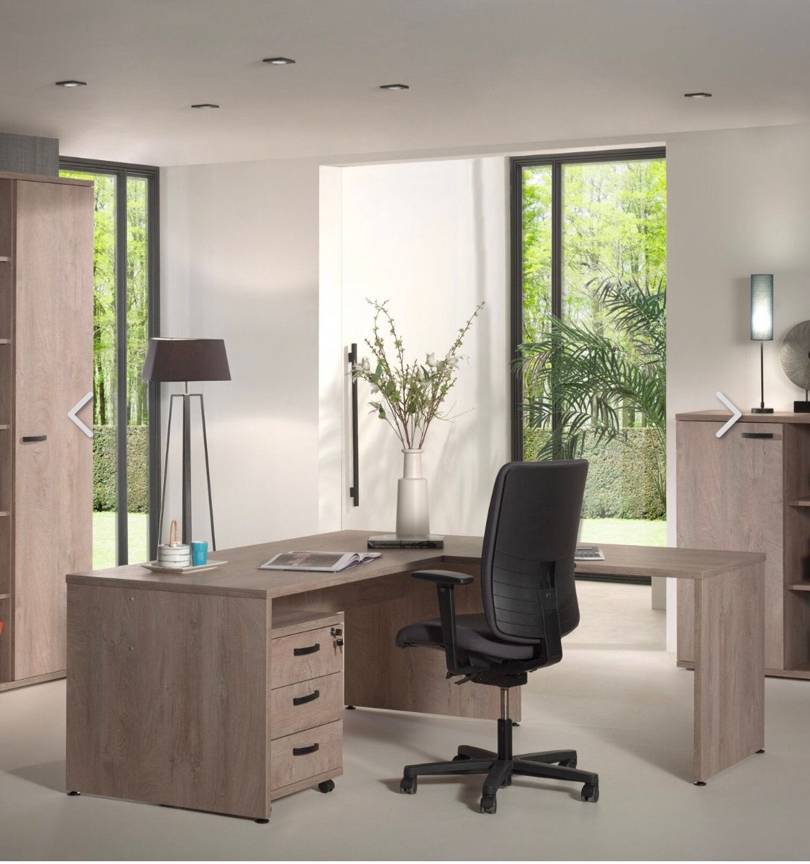 Bureau weba hoekbureau, Ophalen, Zo goed als nieuw, Hoekbureau