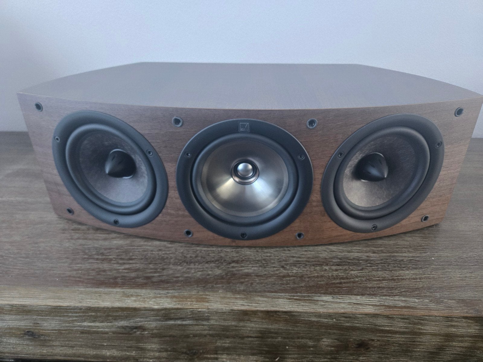 Kef IQ6C (centerspeaker) walnut, Ophalen