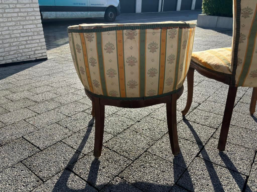 Twee Engelse stoeltjes, Antiek en Kunst, Ophalen