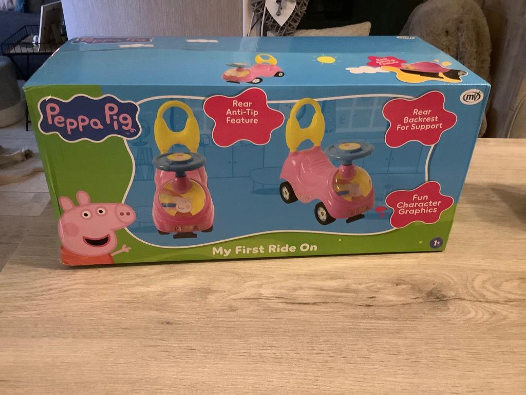 Voiture autoportée Peppa Pig (neuve), Enlèvement ou Envoi, Neuf, Voiture, Sonore