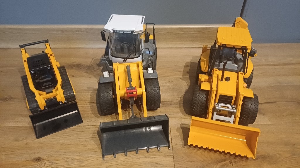 Lot d'engins de chantier Bruder, Enlèvement, Utilisé