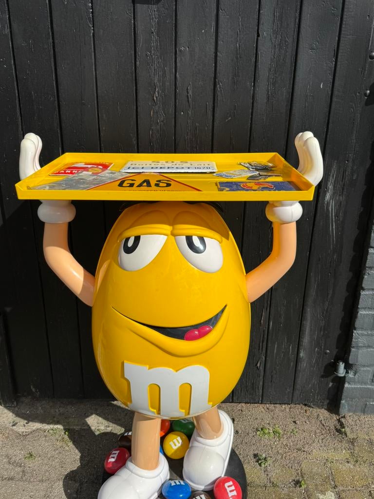 M&M Winkel Reclame Display Beeld, Ophalen, Gebruikt
