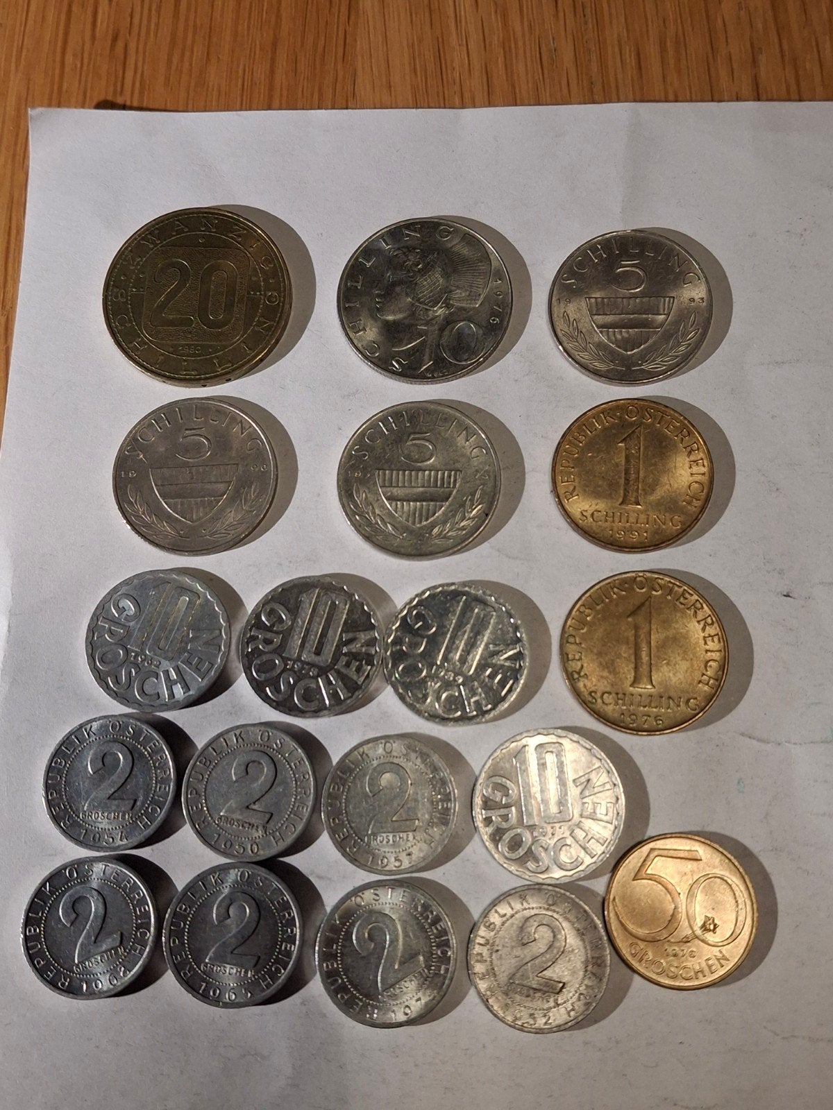 Pièces d'Autriche : joli lot, Timbres & Monnaies, Monnaies | Europe | Monnaies euro, Enlèvement ou Envoi, Autriche