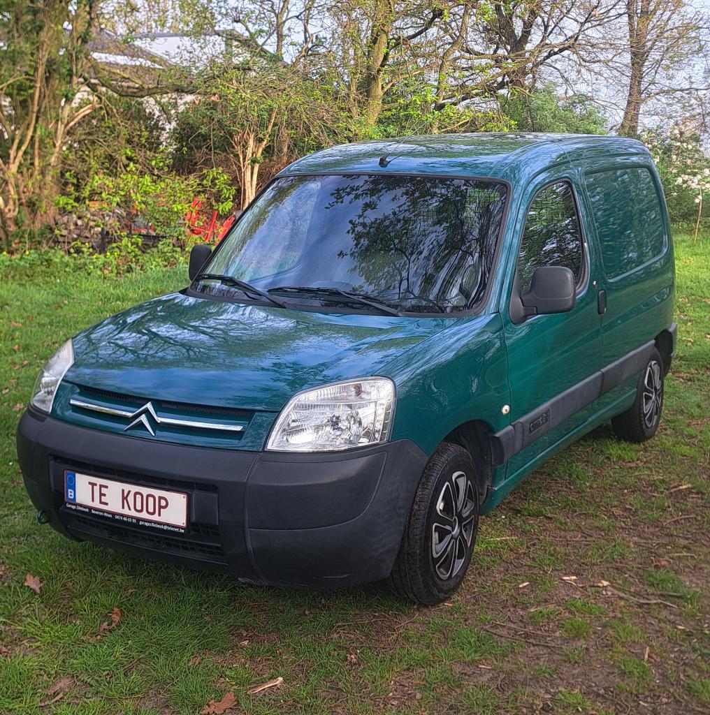 Citroën Berlingo: 95.000km+airco+jaar garantie+groot nazicht, Auto's, Voorwielaandrijving, Stof, 4 cilinders, Handgeschakeld