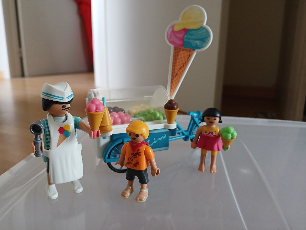 Playmobil ijskar, Kinderen en Baby's, Ophalen, Zo goed als nieuw