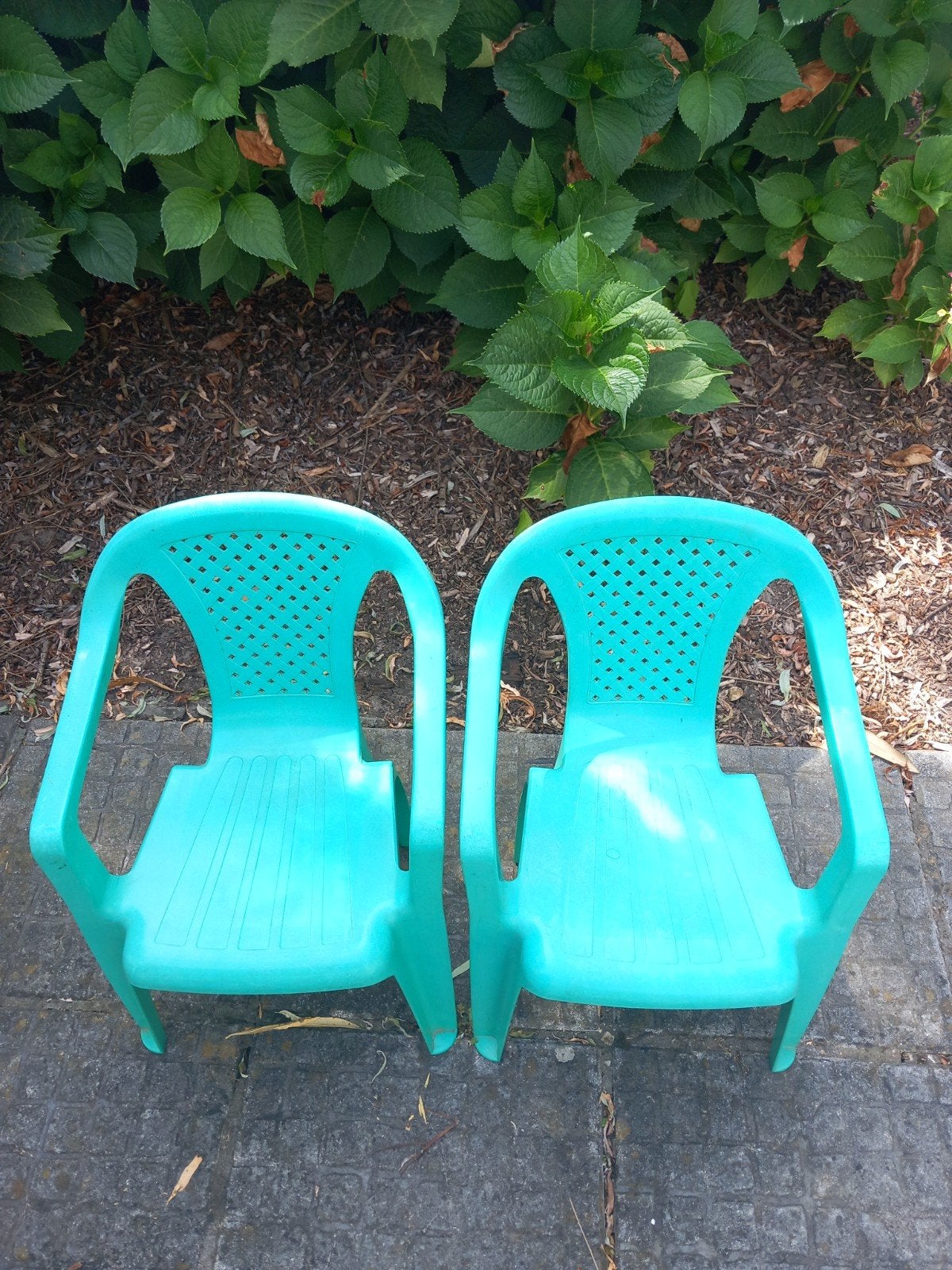 2 kinder tuin stoeltjes., Kinderen en Baby's, Speelgoed | Overig, Ophalen, Gebruikt, Jongen of Meisje