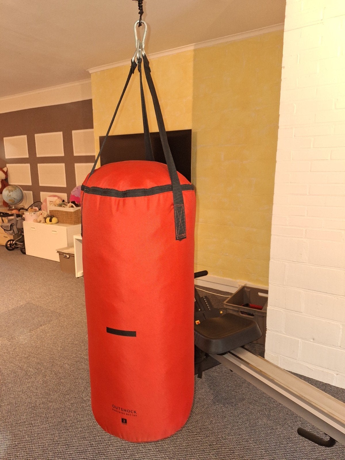 bokszak + junior handschoenen, Sports & Fitness, Boxe, Enlèvement, Sac de boxe