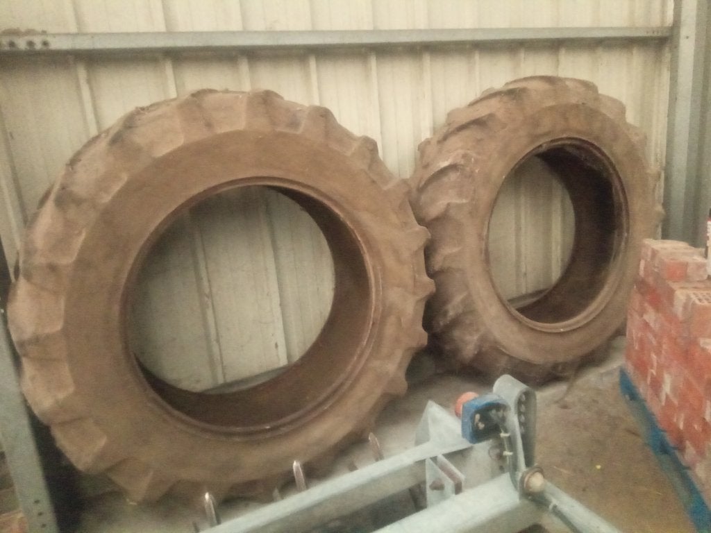 set banden 18.4r38 Michelin, Zakelijke goederen, Landbouw | Onderdelen | Banden, Velgen en Assen, Ophalen