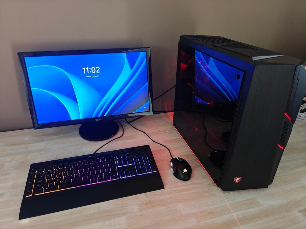 Gaming PC setup, Informatique & Logiciels, Enlèvement, Gaming