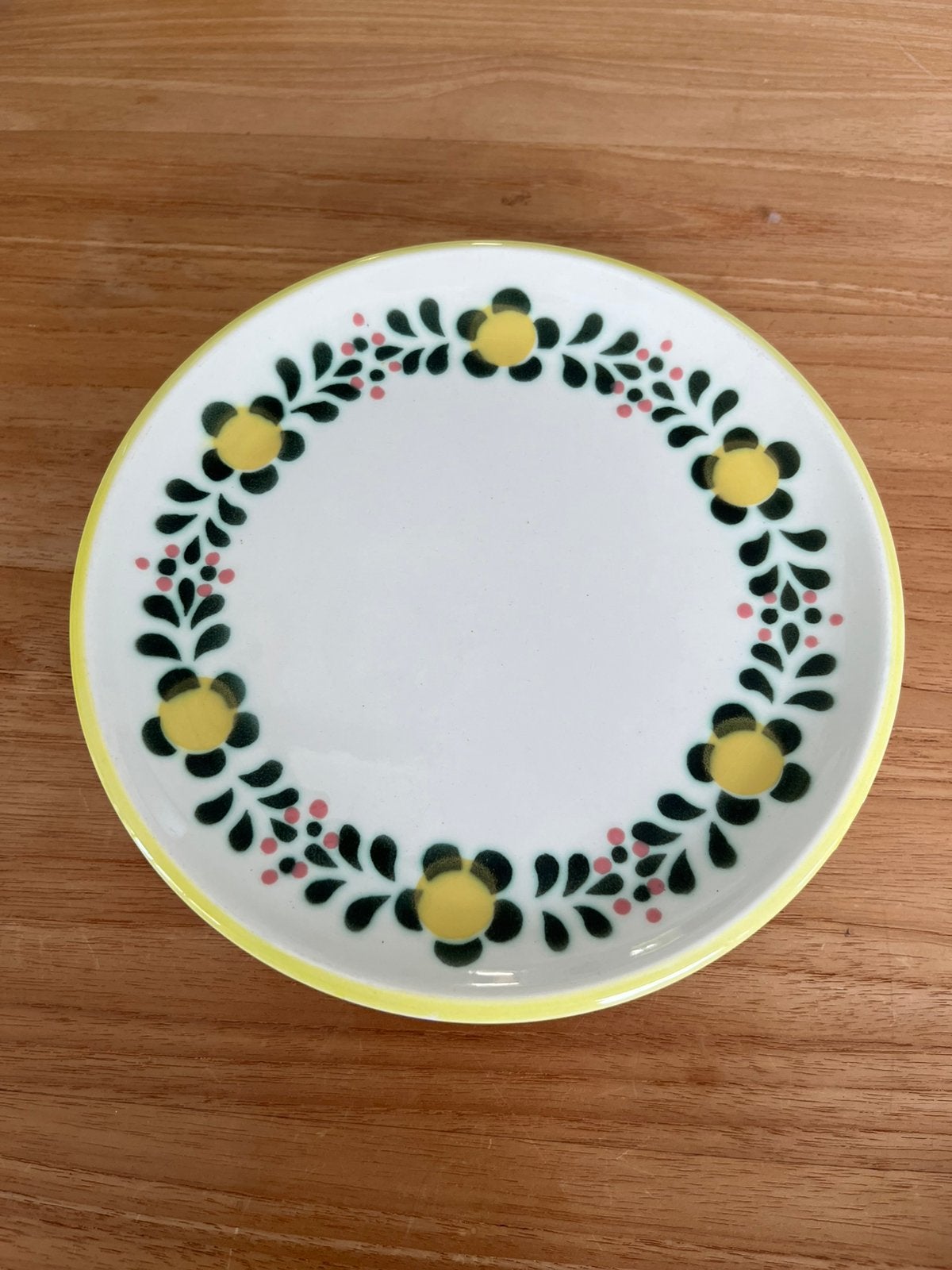 5 assiettes à dessert BOCH SUMMERTIME, Antiquités & Art, Enlèvement ou Envoi